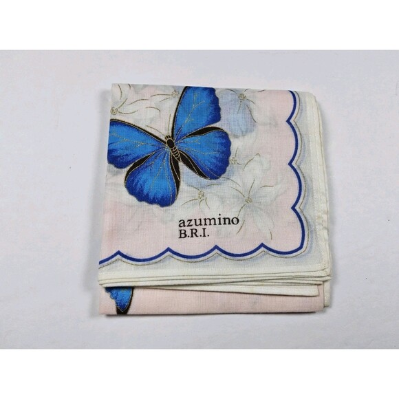 Azumino B.R.I. Handkerchief Neckerchief Bandana Scarf - Picture 1 of 2